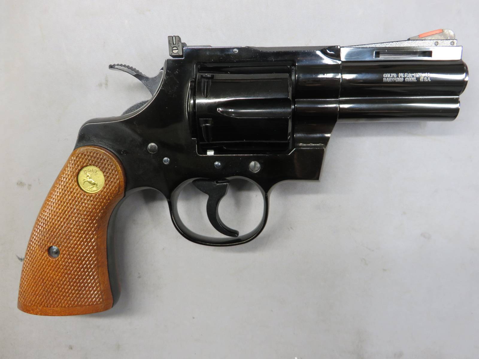 【タナカ】コルトパイソン.357mag 3in R-Model スチールフィニッシュ　モデルガン