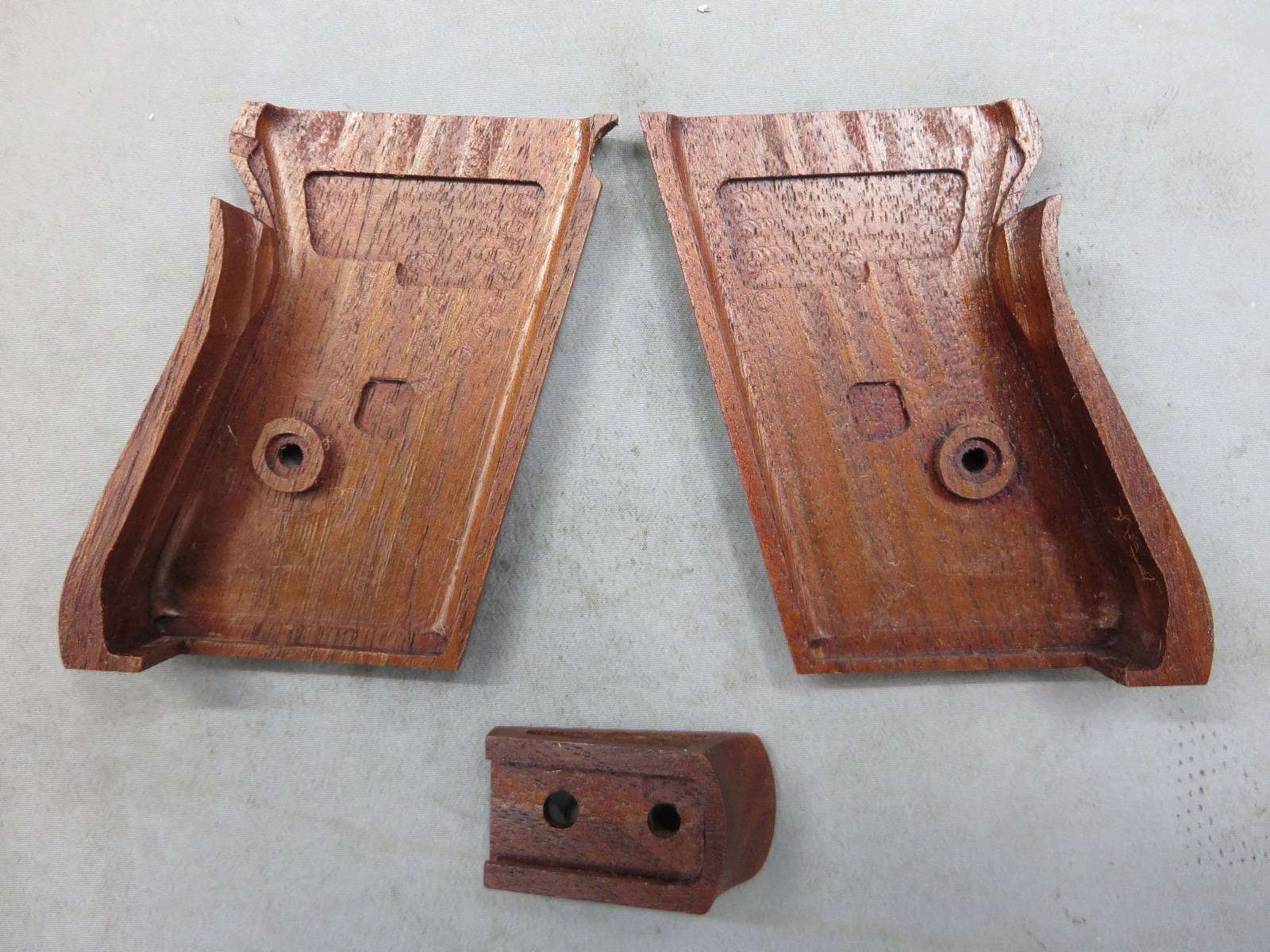 【If-Product】PPK （マルゼン製）木製グリップ + マガジンボトム