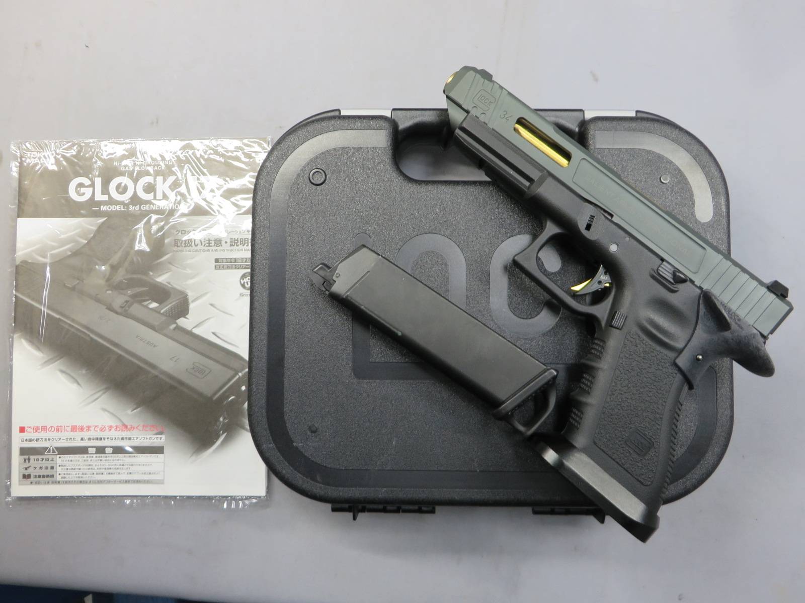 【東京マルイ】グロック34 ・デトネーター他 SAI カスタム・G34 Glock34