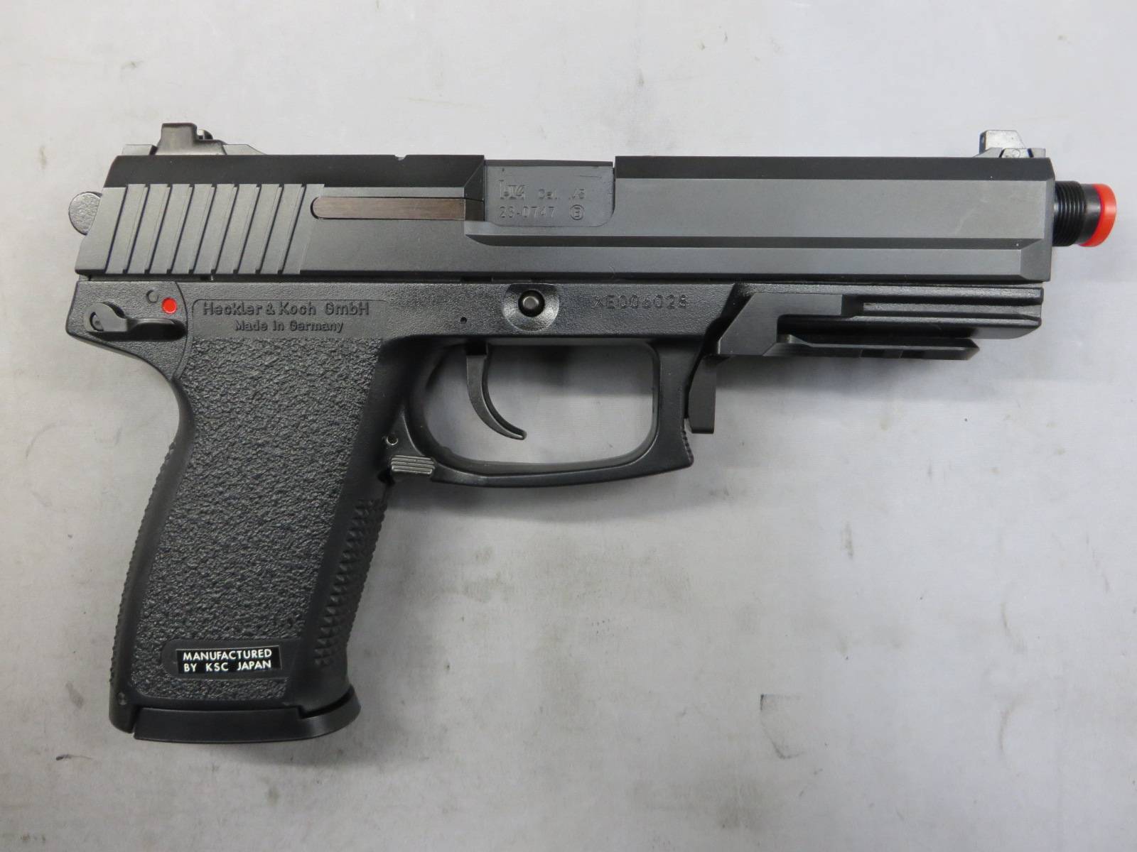 【KSC】MK23 SOCOMピストル CO2・アンダーマウントレイル