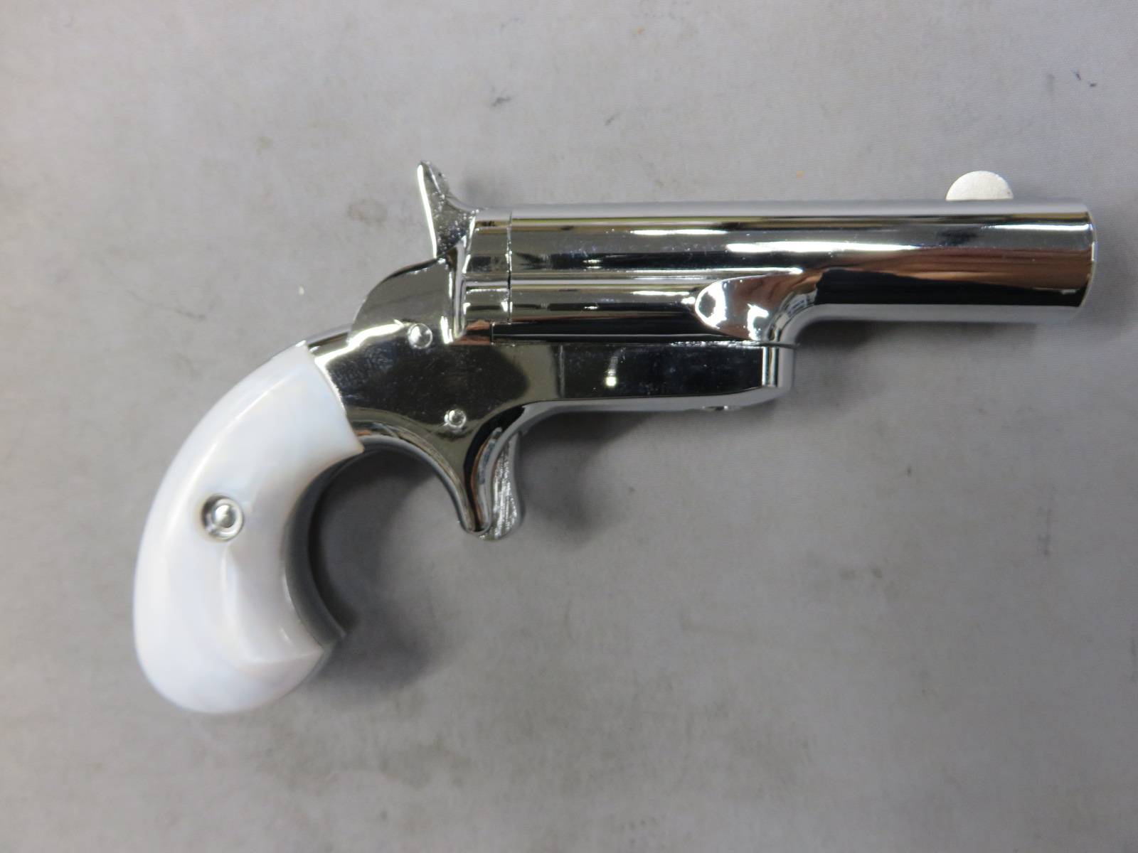 【ハートフォード】デリンジャー No.3 オールシルバー モデルガン