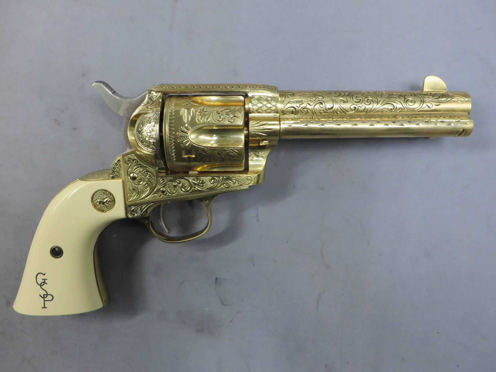 【ACG・マルシン】SAA.45  ジョージ・S・パットン JR コメモラティブ 金属モデルガン