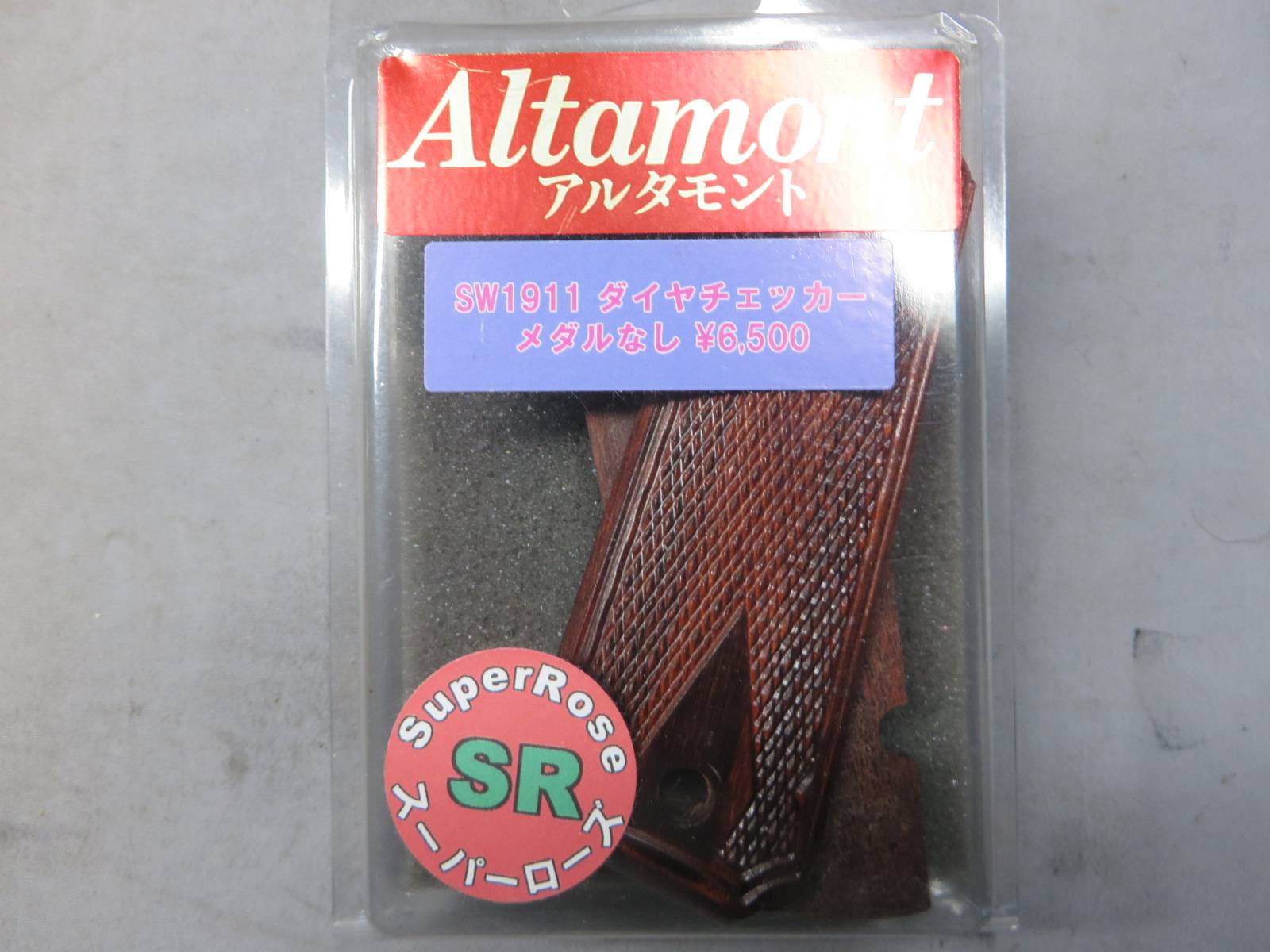 【アルタモント】SW1911 ダイヤチェッカー メダルなし スーパーローズ