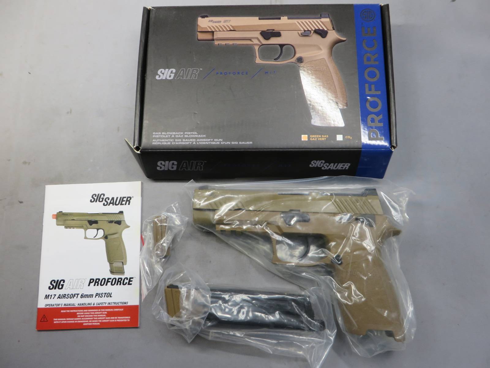 【SIG AIR・VFC】P320-M17 PROFORCE メタルスライド・ SIG SAUER アメリカ陸軍最新型制式採用拳銃