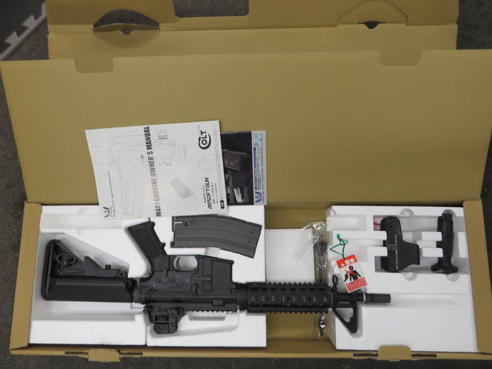 【ウエスタンアームズ】M4A1 フルメタルカスタム Mk18 Mod.0 Ver.2014