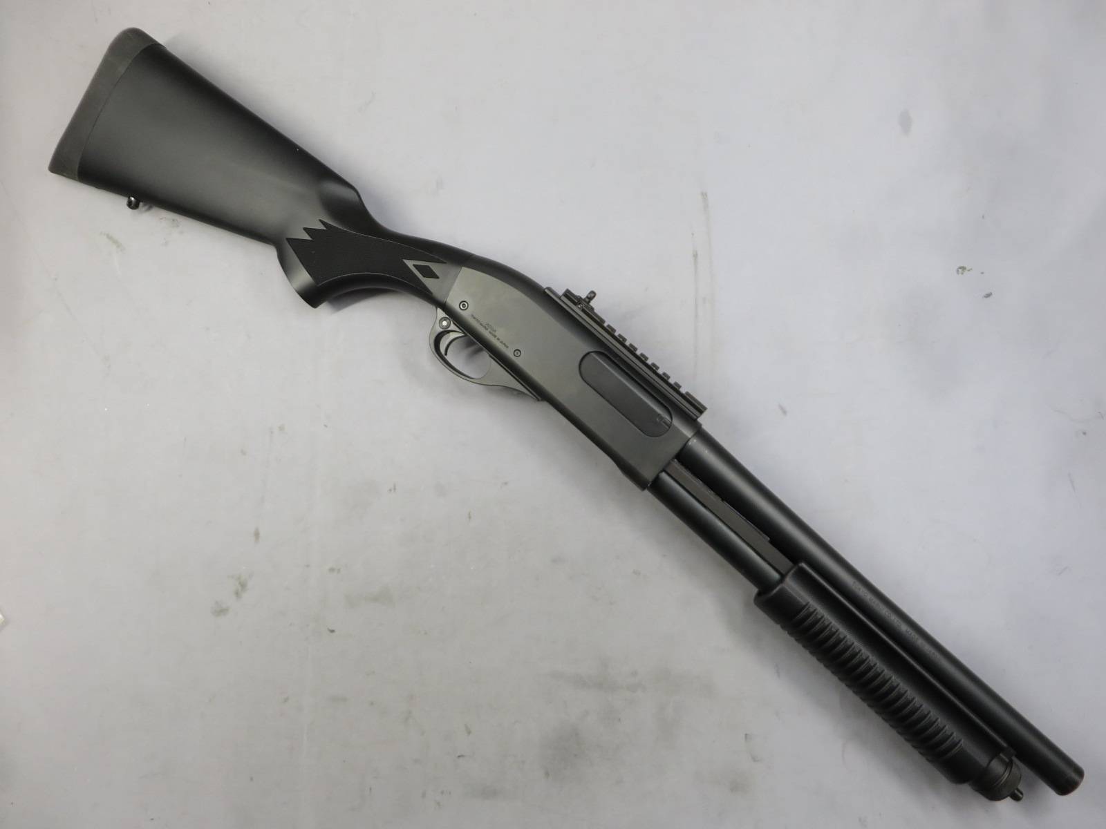 【東京マルイ】M870 タクティカル・ショートバレル カスタム・シェルホルダー・CYMAシェル6発