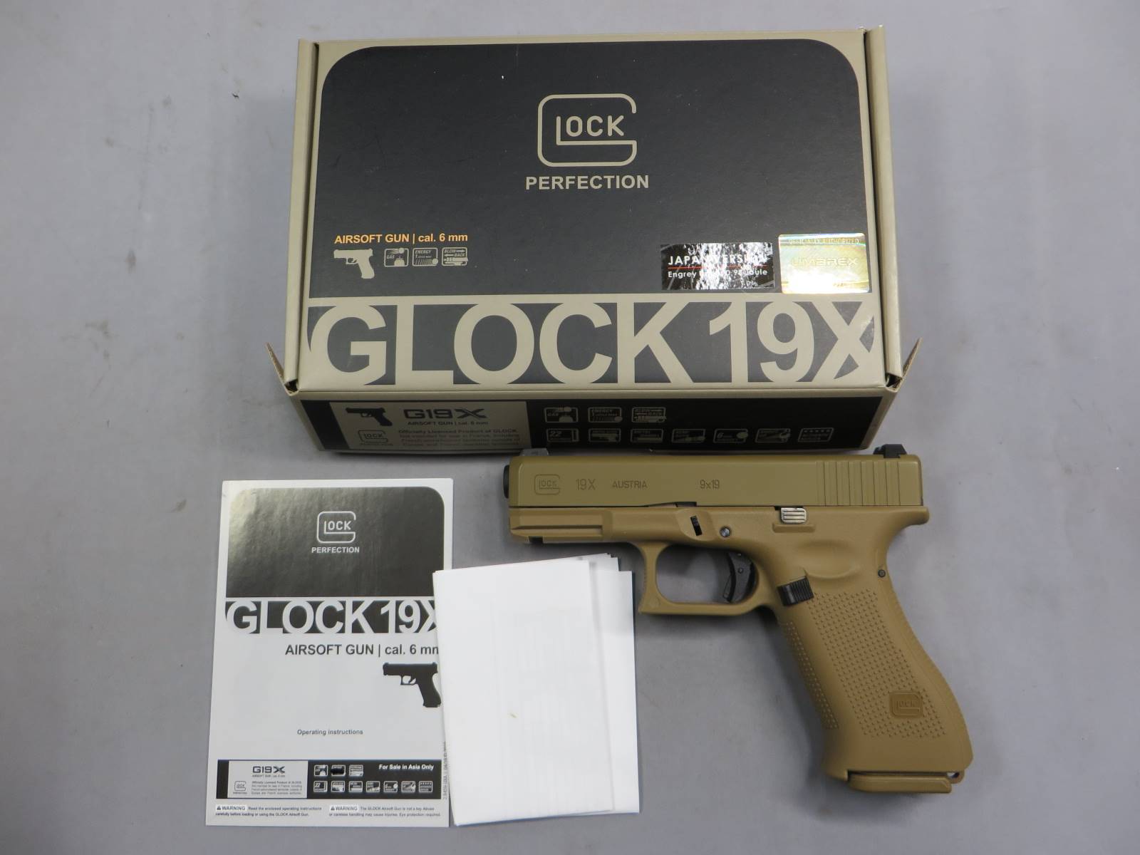 【UMAREX】グロック19X  / メタルスライド G19X Glock19X