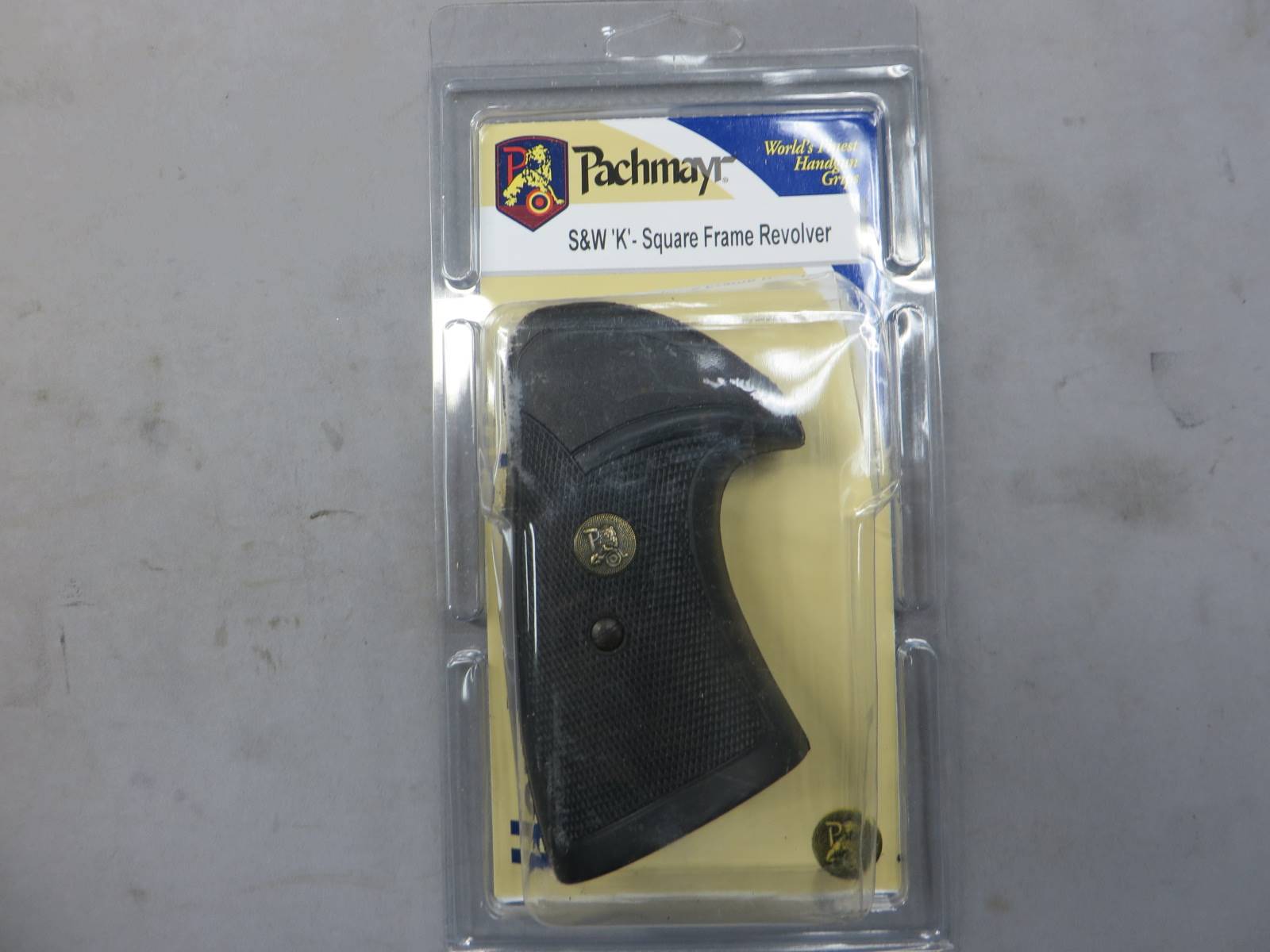 【パックマイヤー】S&W Kフレーム スクエアフレーム ラバーグリップ