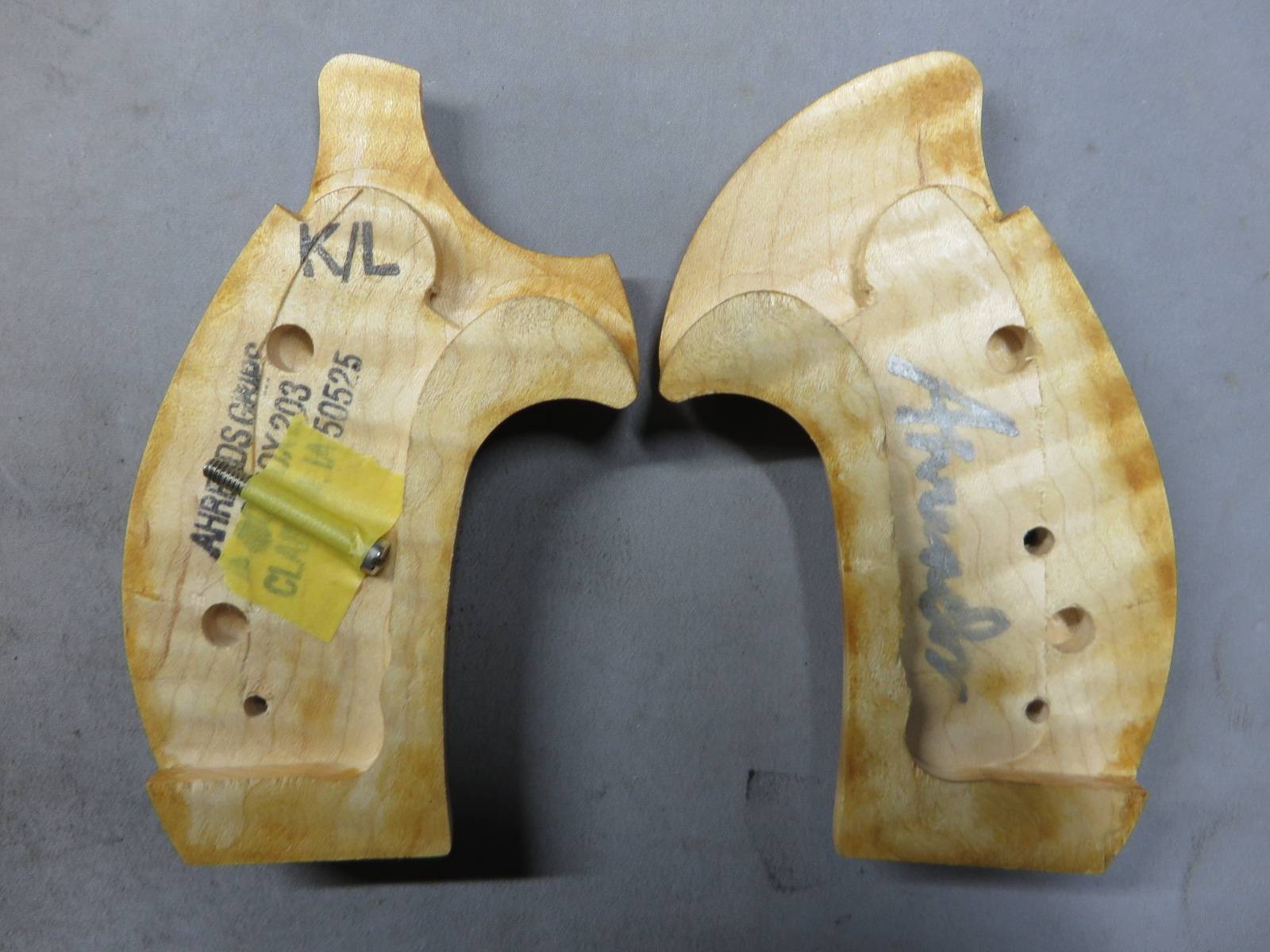 【キムアーレンズ】S&W Kフレーム ラウンドバット TungOil FBメープル