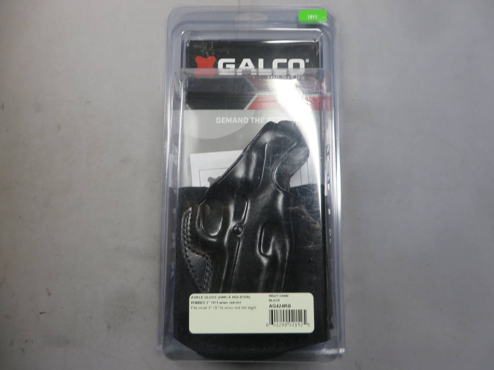 【GALCO】Kimber・1911 系 3in以下 アンクルグローブ ホルスター　AG424RB