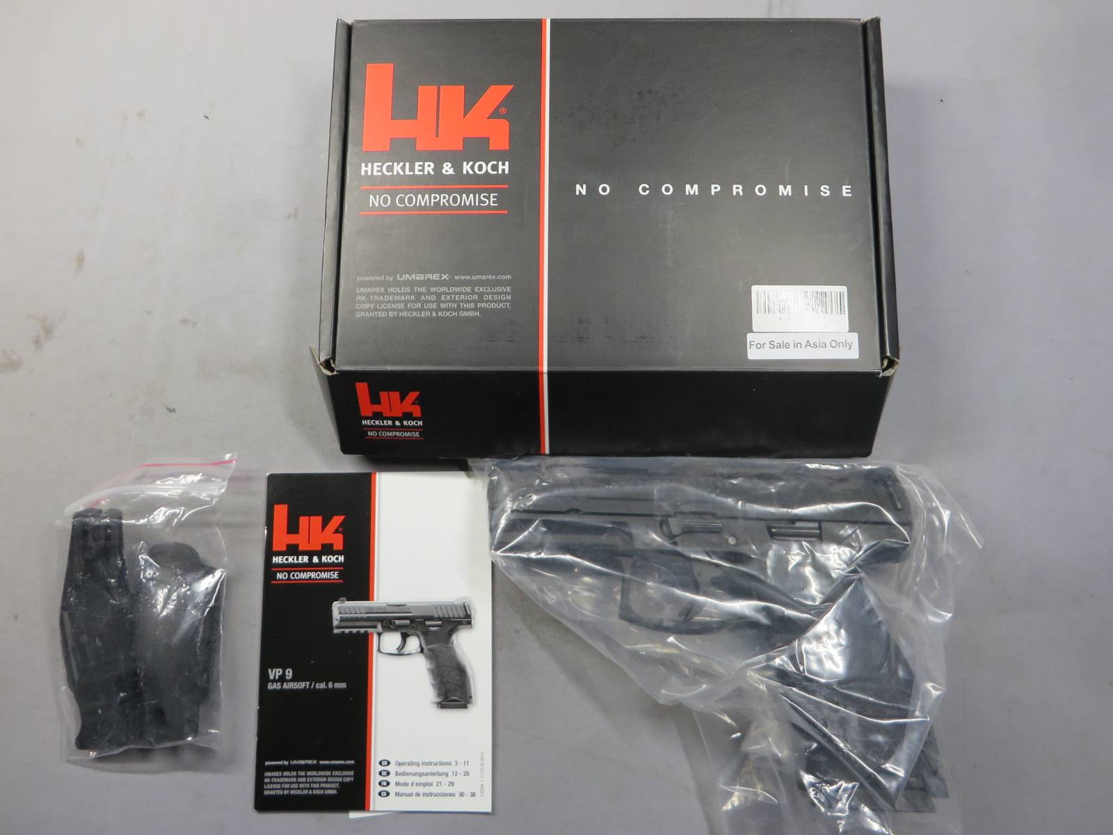 【UMAREX】H&K VP9 メタルスライド
