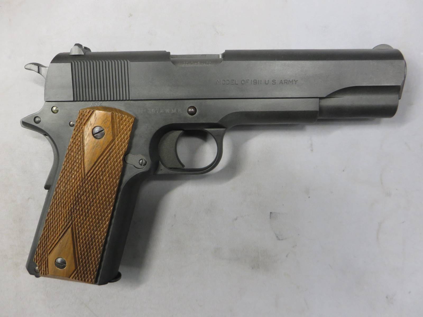 【ウエスタンアームズ】コルトM1911 カーボンブラック HW