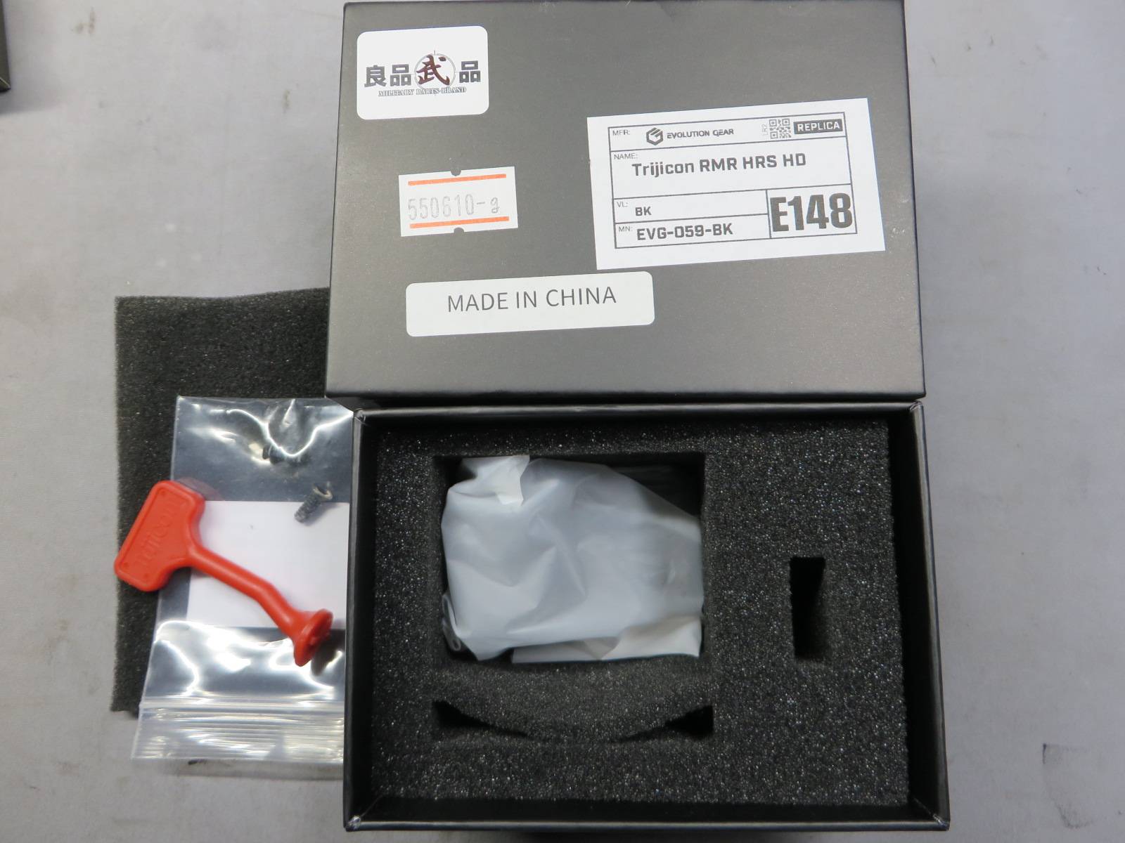 【EvolutionGear】Trijicon RMR HRS HD ドットサイト（レプリカ）