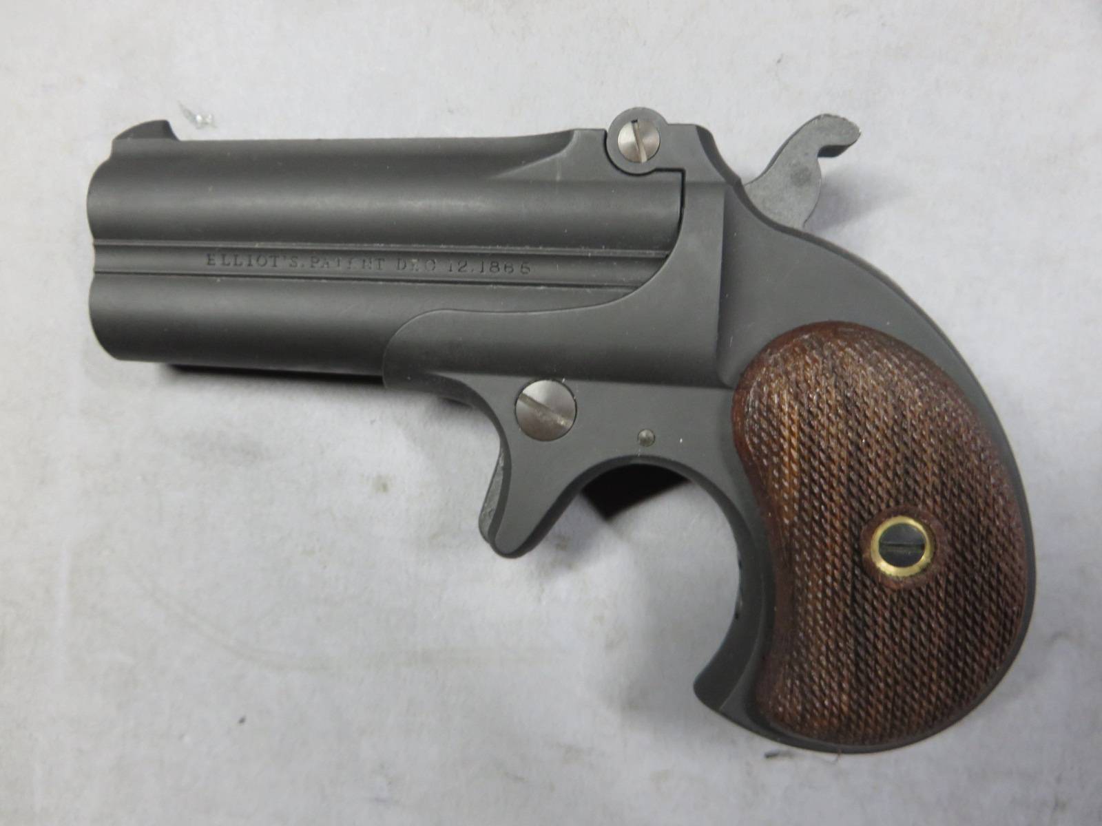 【Mule】ダブル バレル デリンジャー アーリーモデル ショートアドレス モデルガン