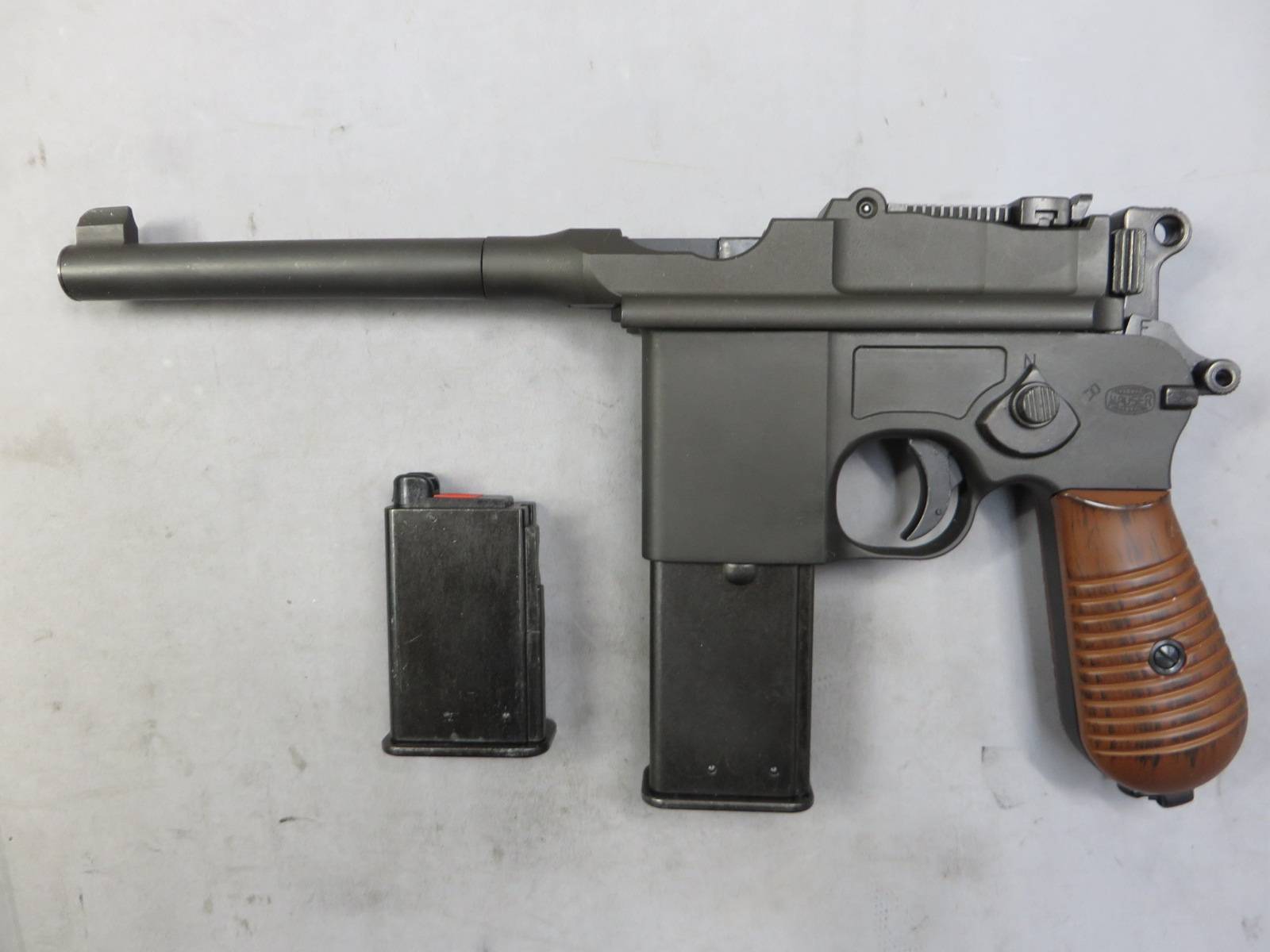 【マルシン】モーゼルM712 HW 6ｍｍBB　ガス・ブローバック・ショート/ロング マガジン付