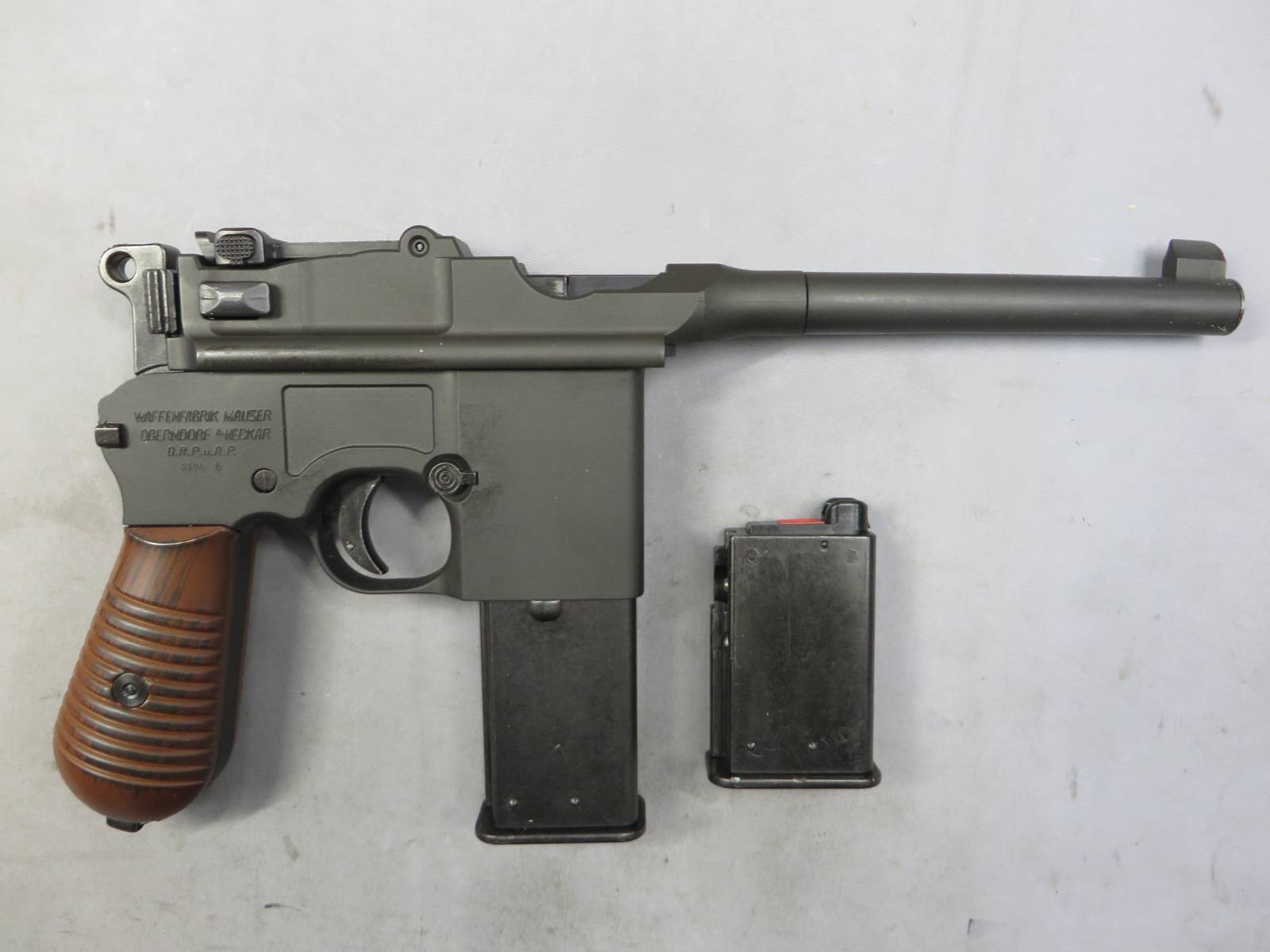 【マルシン】モーゼルM712 HW 6ｍｍBB　ガス・ブローバック・ショート/ロング マガジン付