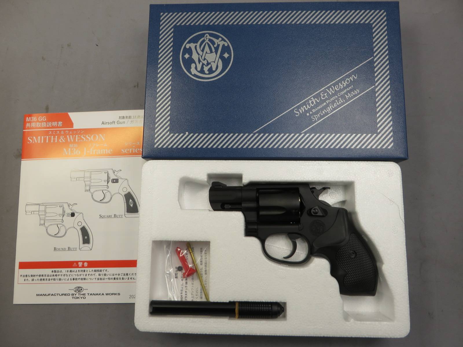 【タナカ】S&W M36 2in Paformance Center HW Ver.2