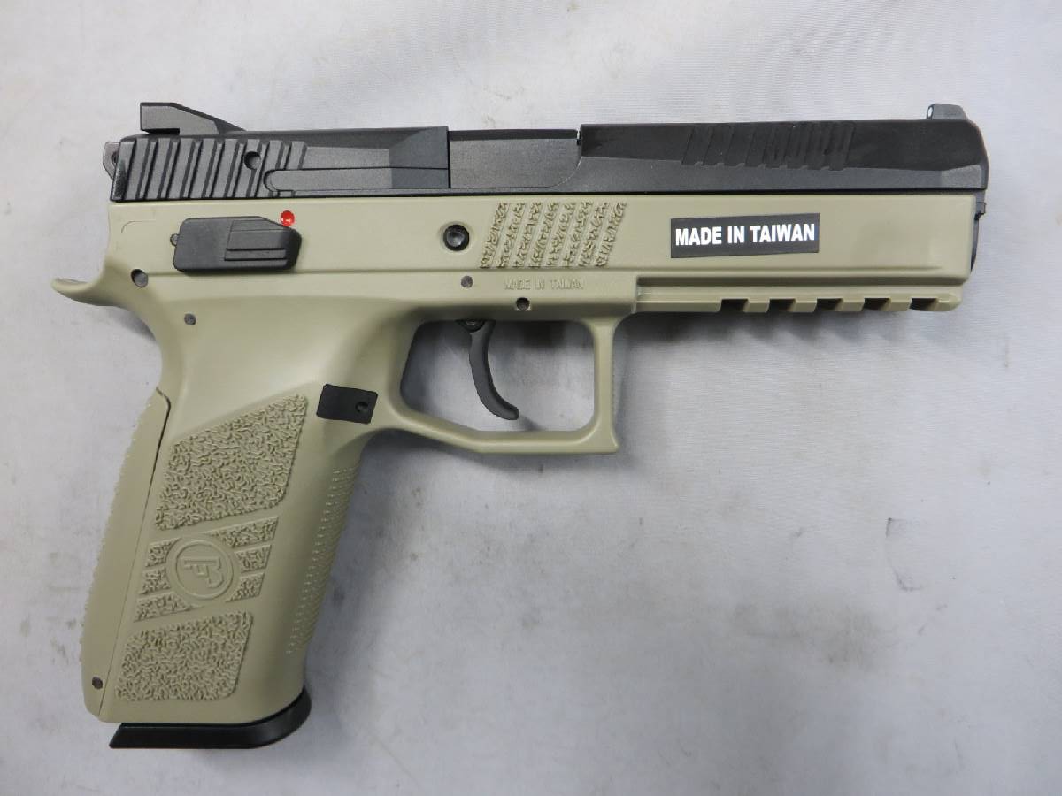 【KJワークス】CZ P-09 Duty フレームTAN