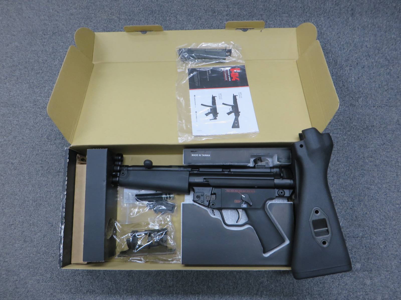 【VFC/UMAREX】H&K MP5A5 GBB・A4 ストック