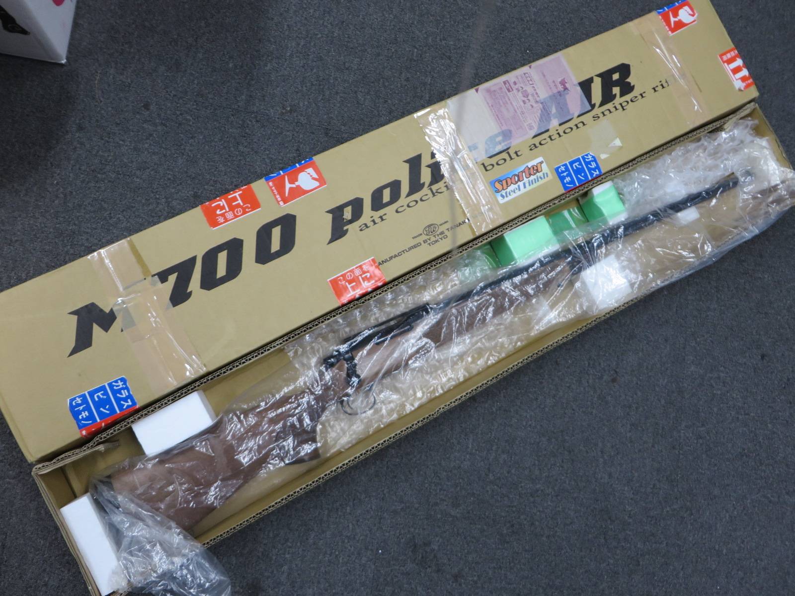 【タナカ】M700 スポーター スチールフィニッシュ AIR・エアーコッキング ボルトアクションライフル