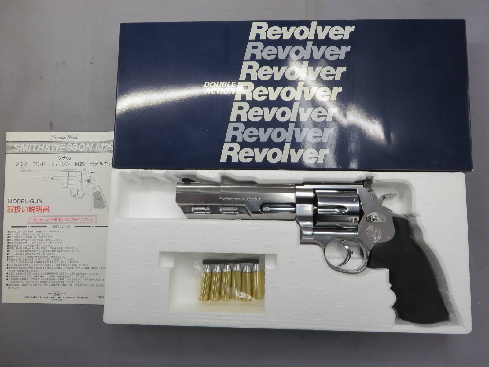 【タナカ】S&W M629 PC ターゲットハンター ステンレス Ver.2 モデルガン
