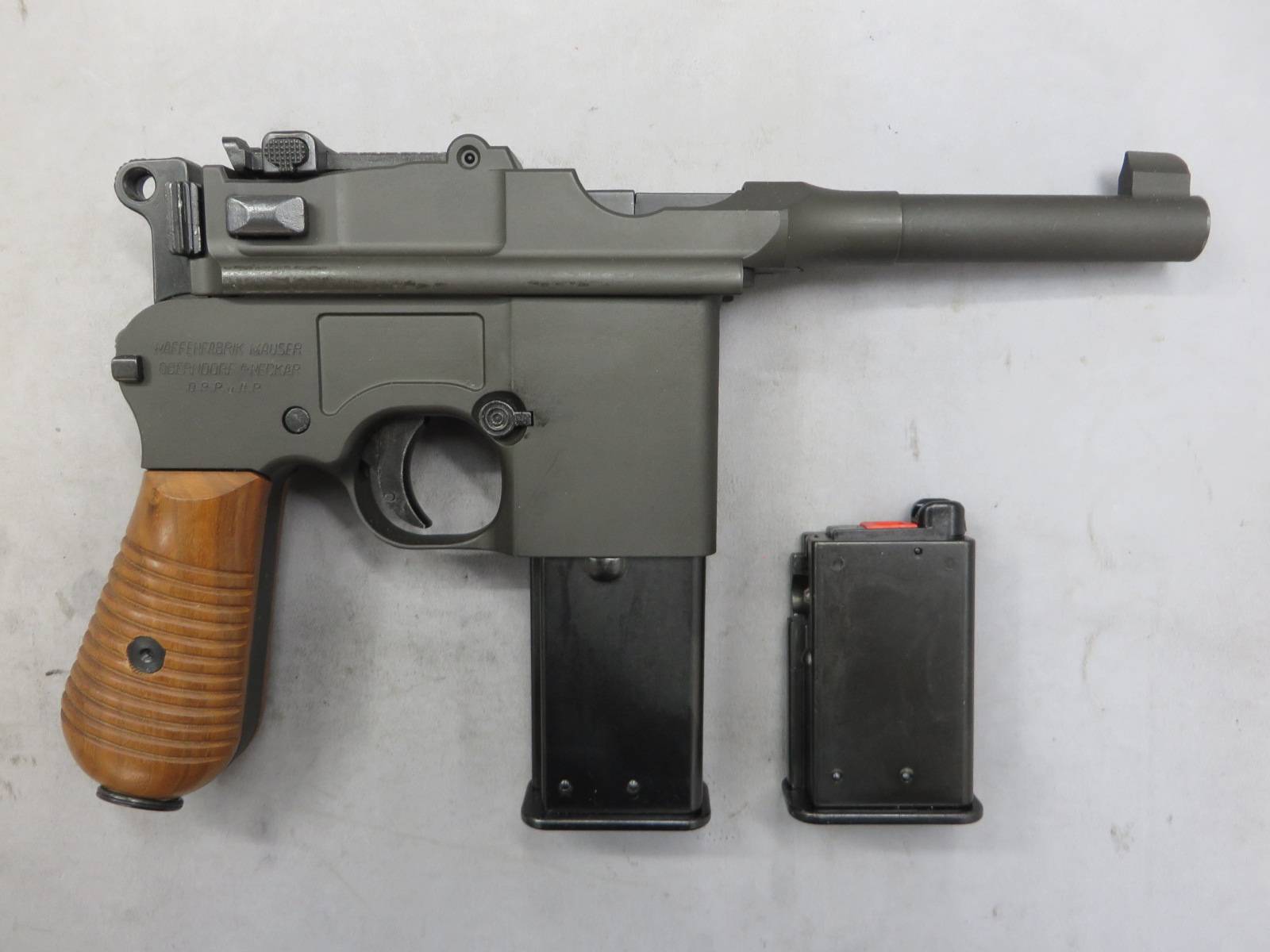 【マルシン】モーゼルM712 ショートバレル HW 6ｍｍBB・ショート/ロング マガジン付