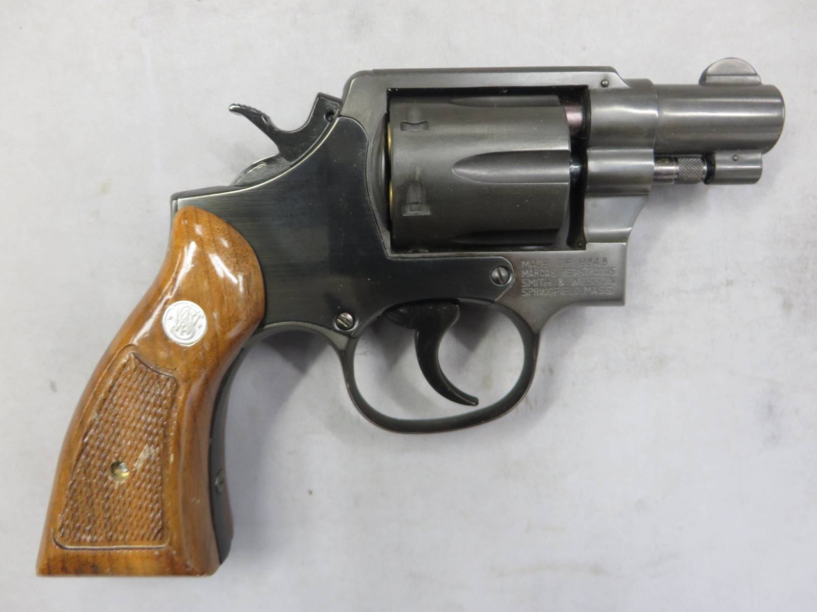 【コクサイ】S&W M10 2in オールド MHW（メガHW）  No399・木製グリップ  モデルガン