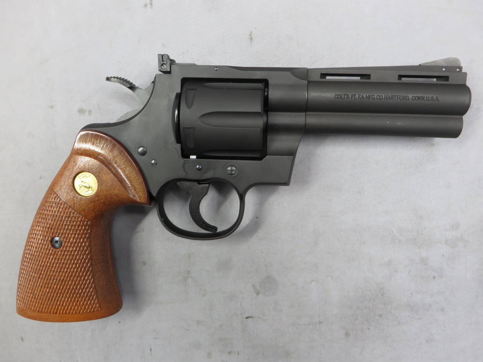 【タナカ】コルトパイソン.357mag 4in R-model HW モデルガン