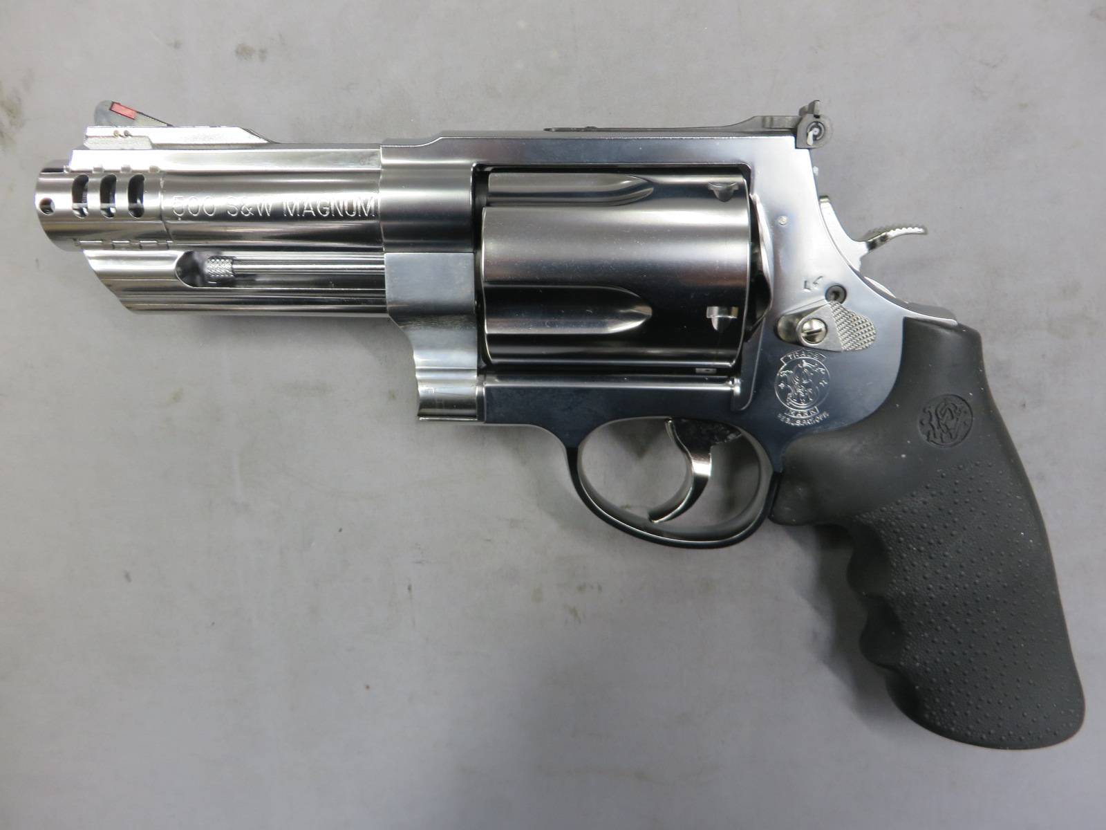 【タナカ】S&W M500 3+1in  ステンレス Ver.2 モデルガン
