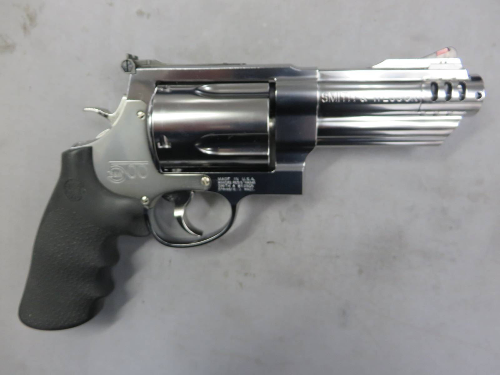 【タナカ】S&W M500 3+1in  ステンレス Ver.2 モデルガン