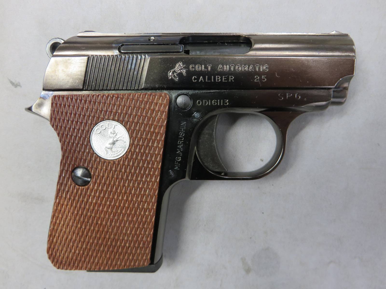 【マルシン】 コルト 25AUTO メタルフィニッシュ モデルガン