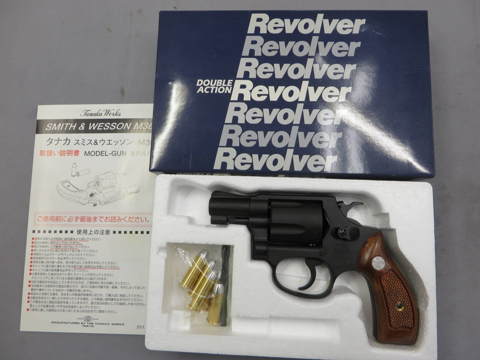 【タナカ】S&W M36 2in HW Ver.2   モデルガン