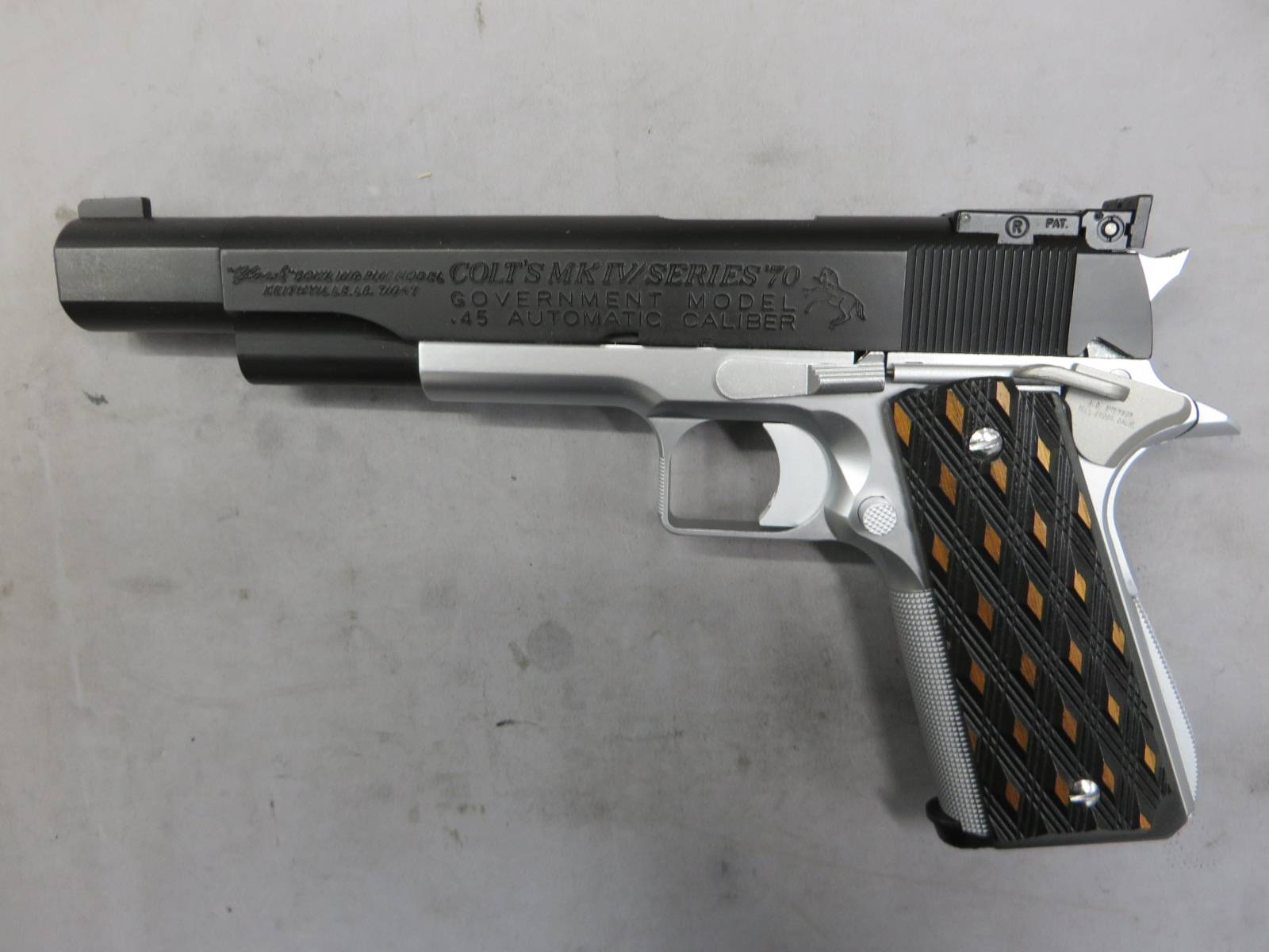 【ウエスタンアームズ】PIN GUN  フレームシルバー・クラークボーリングピンモデル