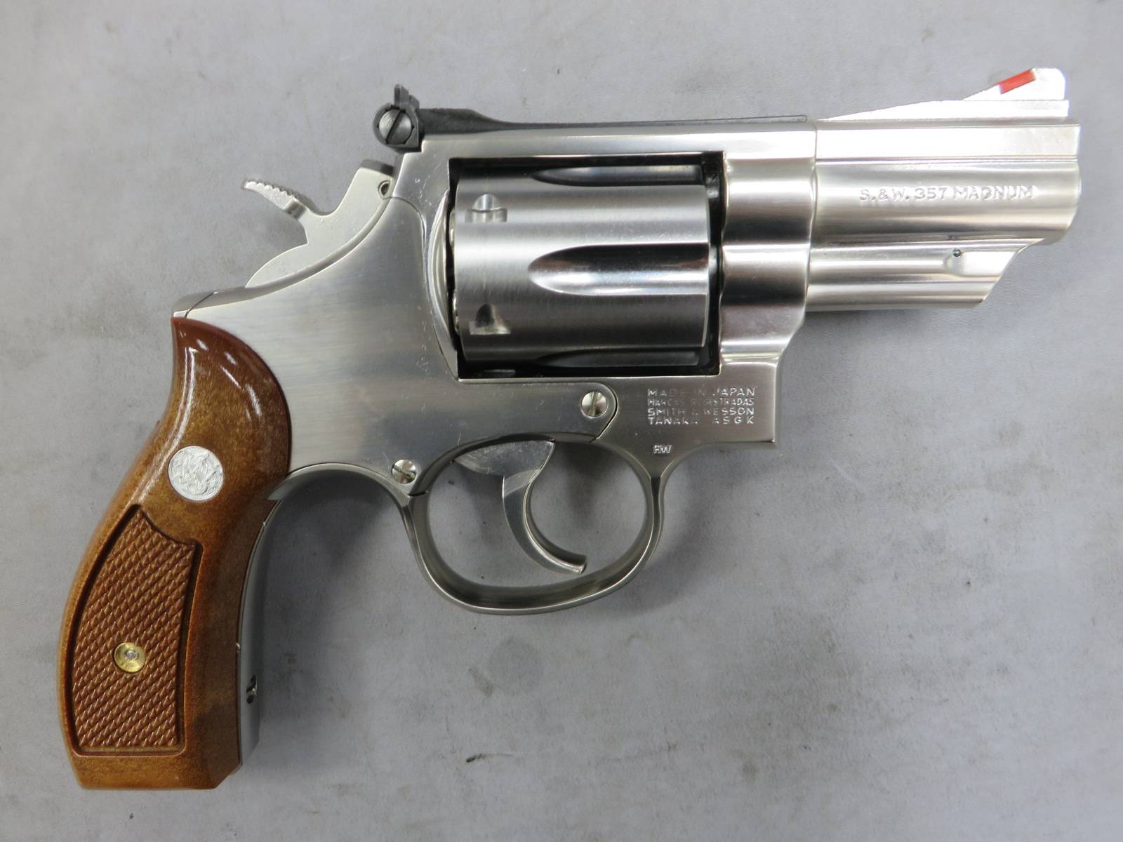 【タナカ】S&W M66 2.5in ステンレス ジュピターフィニッシュ