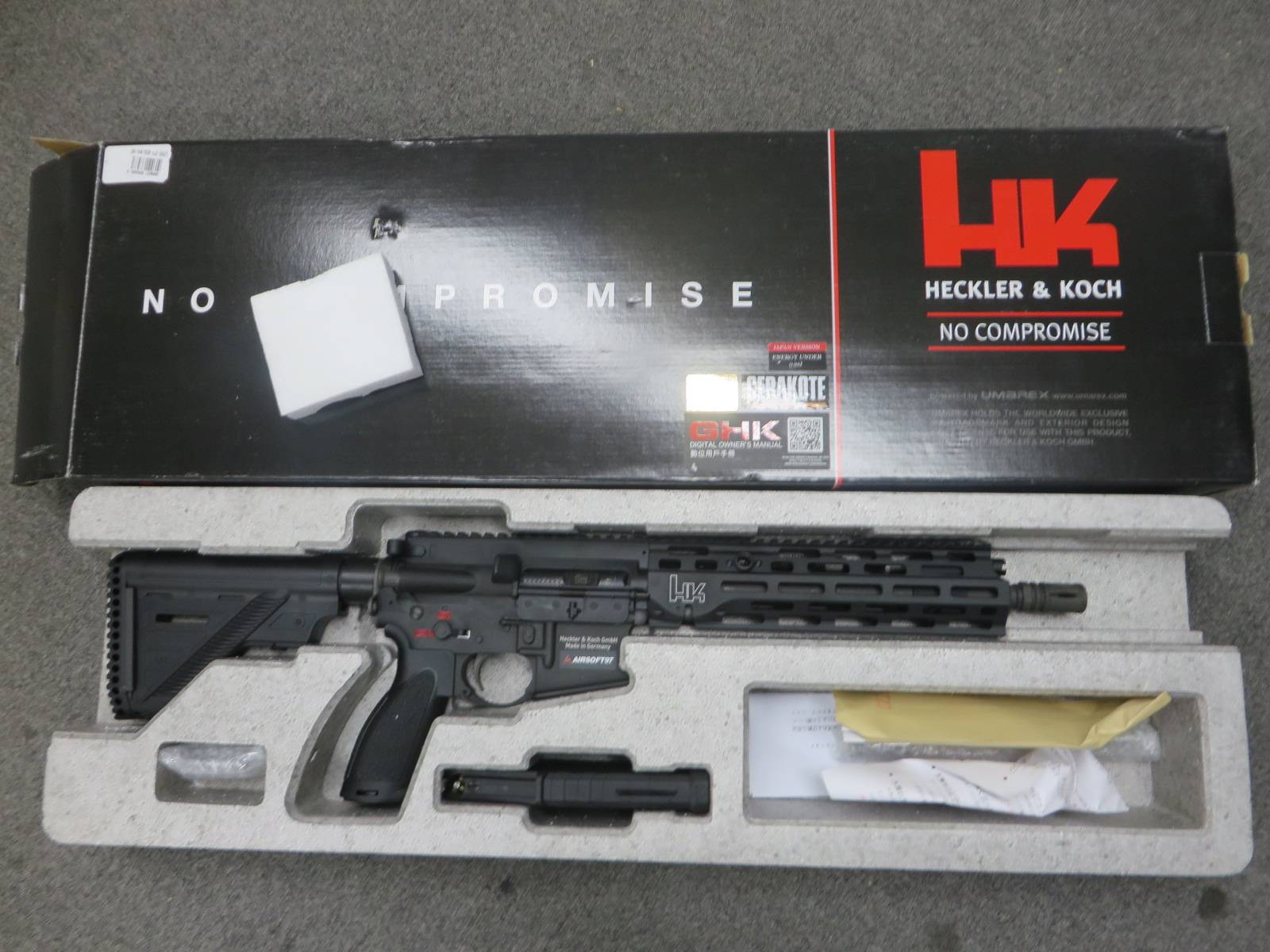 【GHK】HK416A5 CO2・ショップ（Airsofr97）SUPER ACCURAカスタム