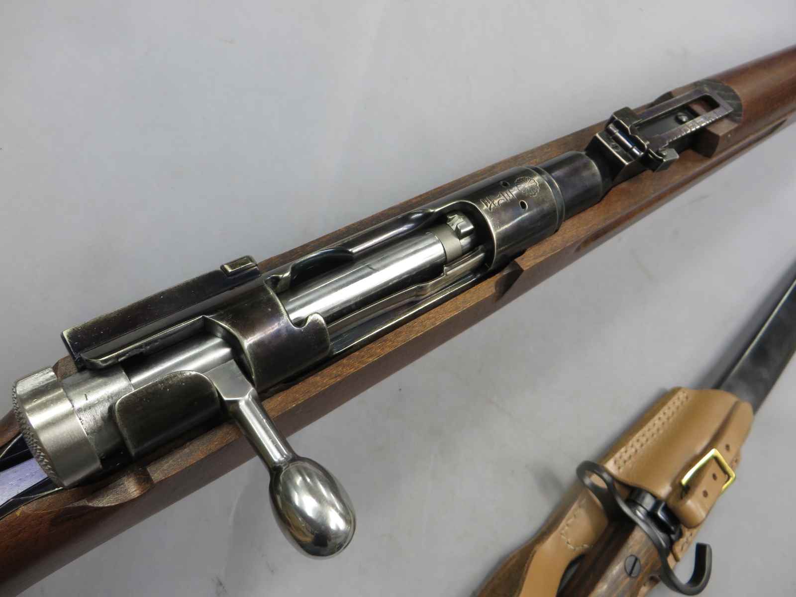 【タナカ】三八式歩兵銃ビンテージブルーフィニッシュ　モデルガン /  三十年式銃剣（WINDLASS）
